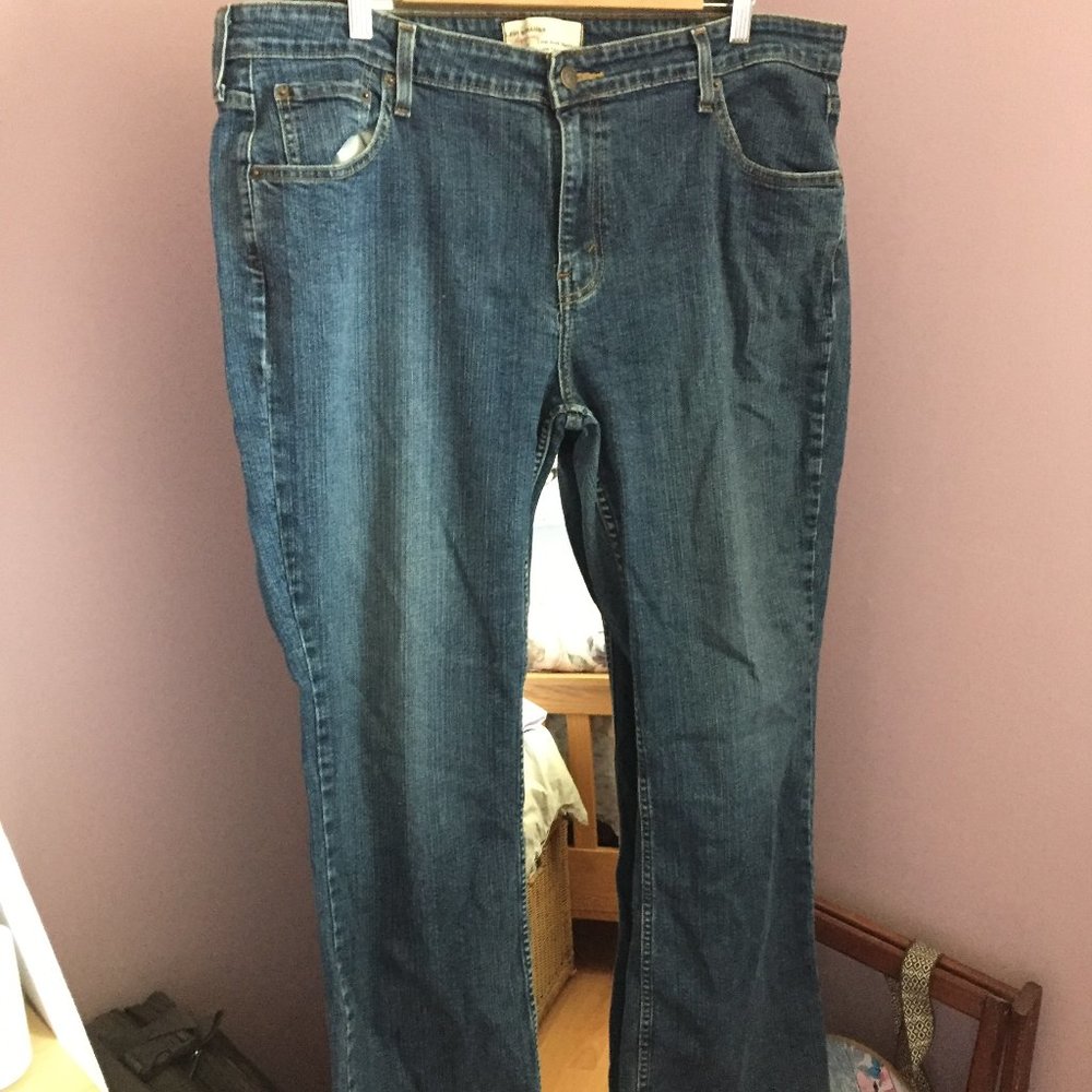 Levi Strauss Low Rise Bootcut Jeans